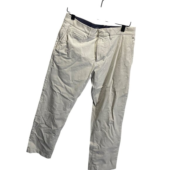 J.Crew Mens Chino Pants 29x30 Slim Fit Cotton Casual Beige - Picture 2 of 4